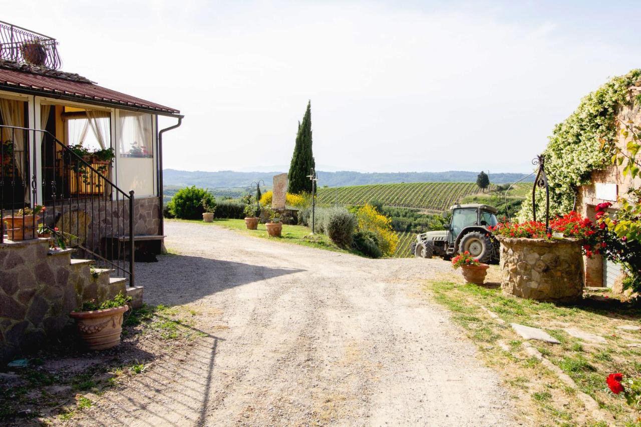 Agriturismo Poggio Pistolese Montaione Exterior photo